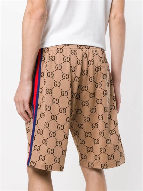 mens gucci shorts sale|men's Gucci cotton gg shorts.